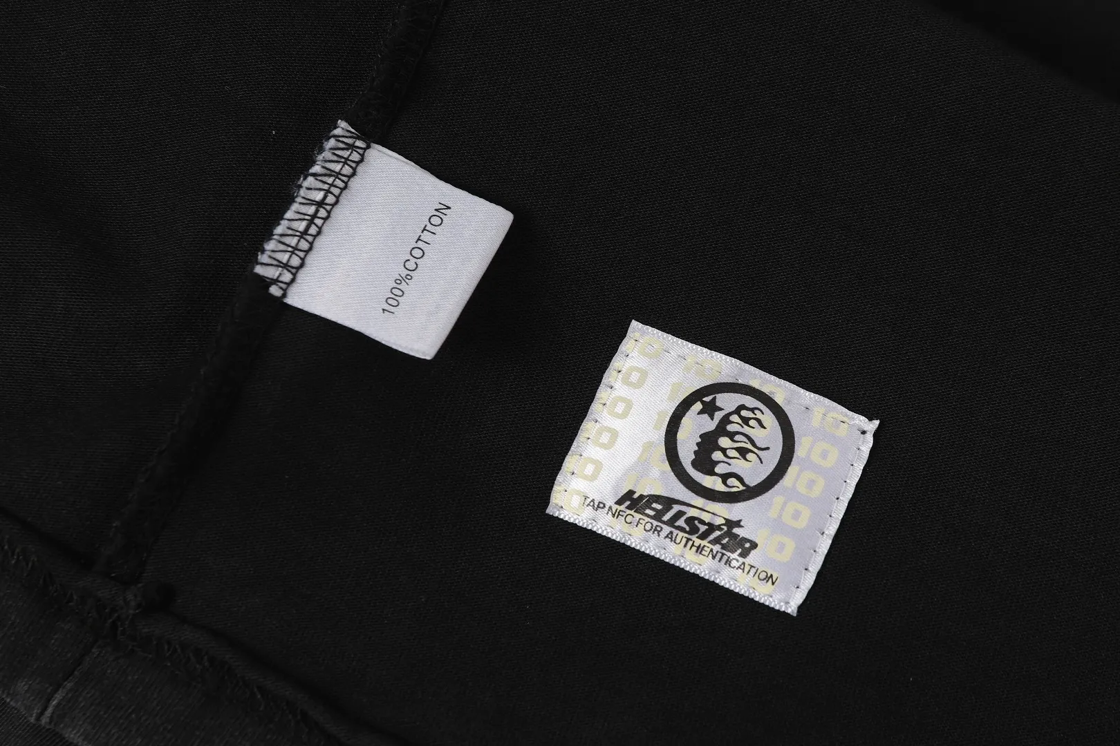 Black # I In Stock Hellstar T （fabric):32 Sizes（size）：S-M L X L （colour）： Black